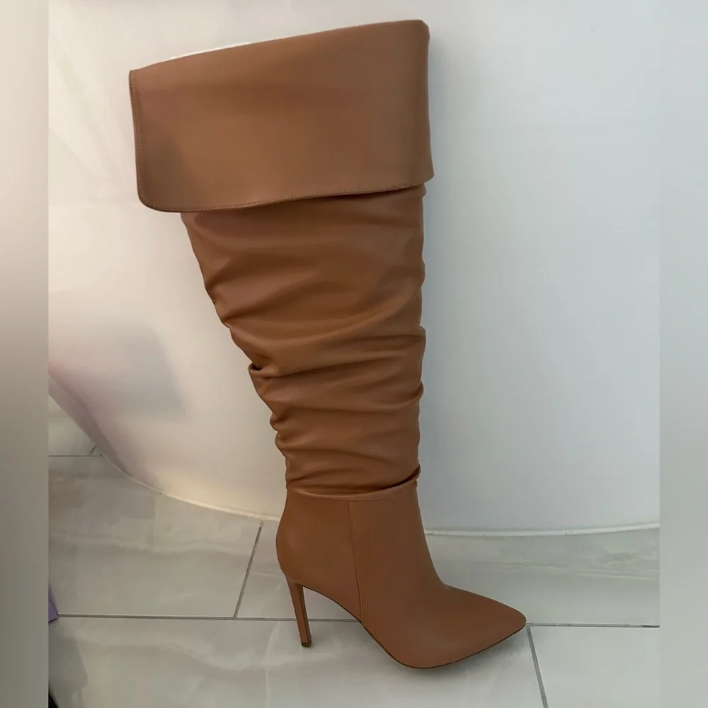 Women's lyonna Over-The-Knee Slouch Boots, Created - Picture 1 of 4